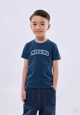Mossimo Kids River Soda Blue Basic Graphic Tshirt For Boys