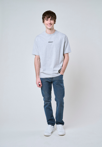 Mossimo Myles Medium Blue Slim Tapered Denim Basic Five Pocket Jeans