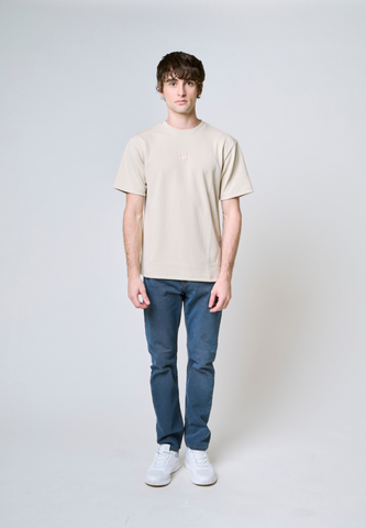 Mossimo Robin Khaki Round Neck Comfort Fit Tee