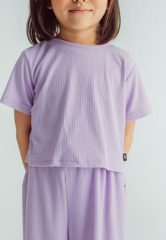 Aila Rose Bloom Cropped Top and Wide Leg Pants Girls Kids Set - Mossimo PH