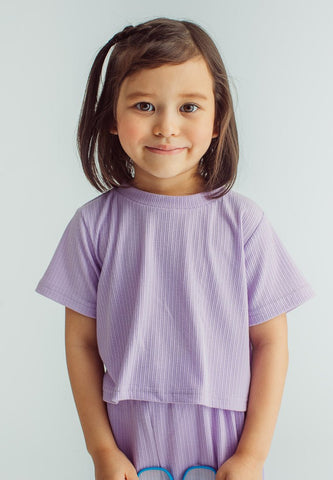 Aila Rose Bloom Cropped Top and Wide Leg Pants Girls Kids Set - Mossimo PH
