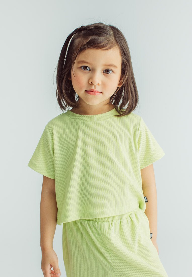 Aila Seacrest Cropped Top and Wide Leg Pants Girls Kids Set - Mossimo PH