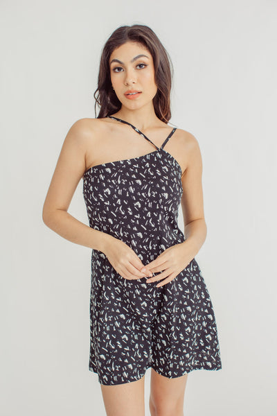 Allyson Black One Shoulder Asymmetric Dress - Mossimo PH