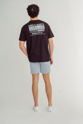 Ash Gray Fashion Short with Hi Density Print Slim Fit - Mossimo PH