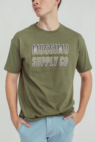 Basic Chive with Small Branding Oversize Fit - Mossimo PH