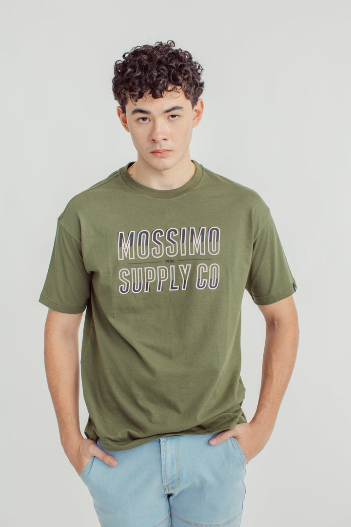 Basic Chive with Small Branding Oversize Fit - Mossimo PH