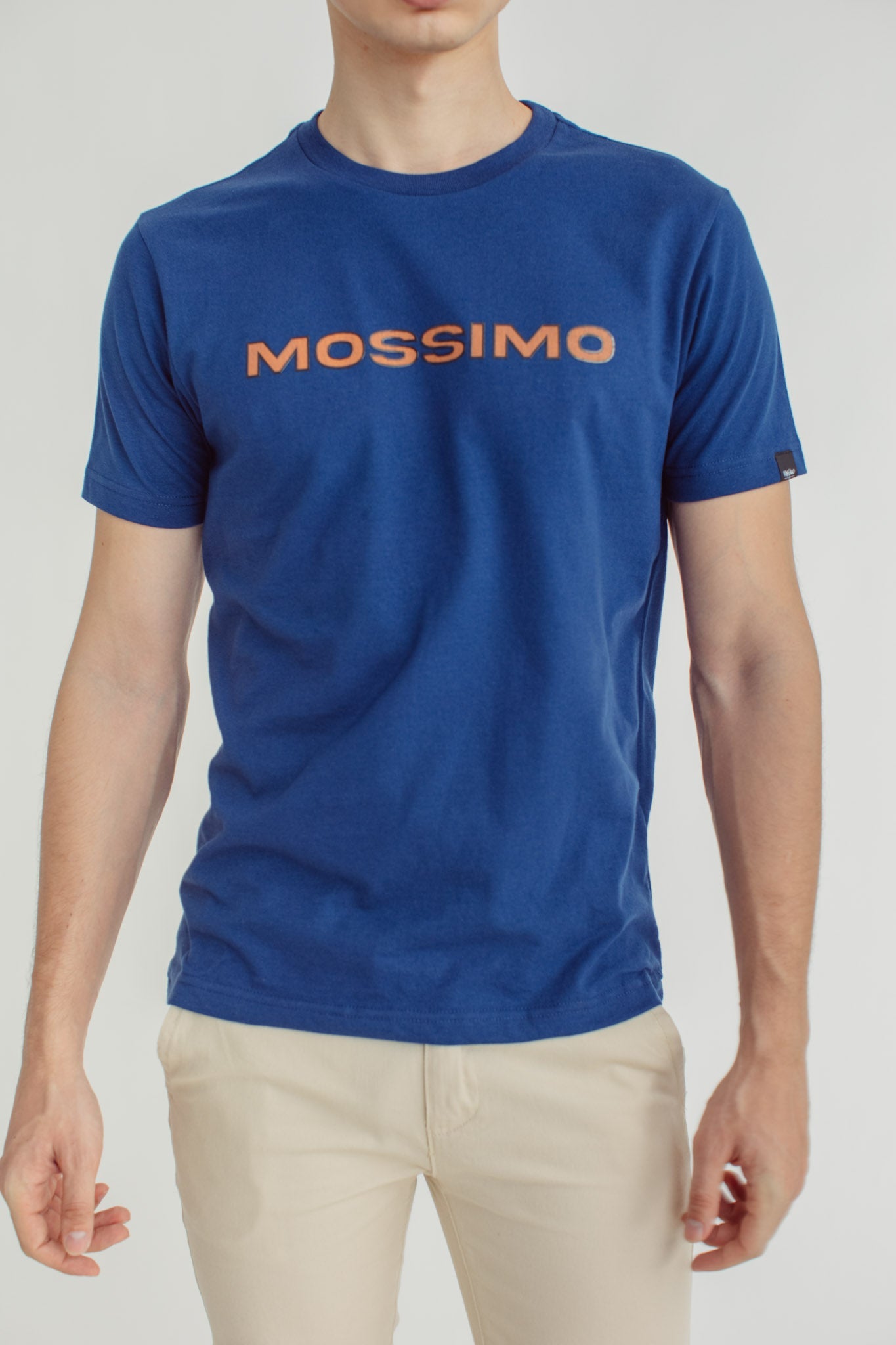 Basic Round Neck with Heat Transfer Applique Muscle Fit Tee - Mossimo PH