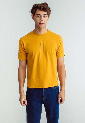 Basic Round Neck with Rubberized Embroidery Urban Fit Tee - Mossimo PH