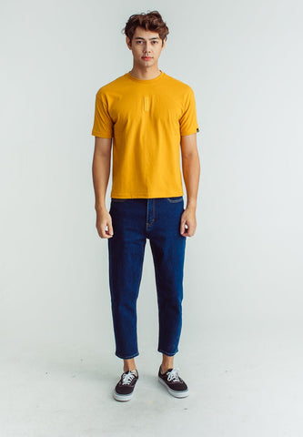 Basic Round Neck with Rubberized Embroidery Urban Fit Tee - Mossimo PH