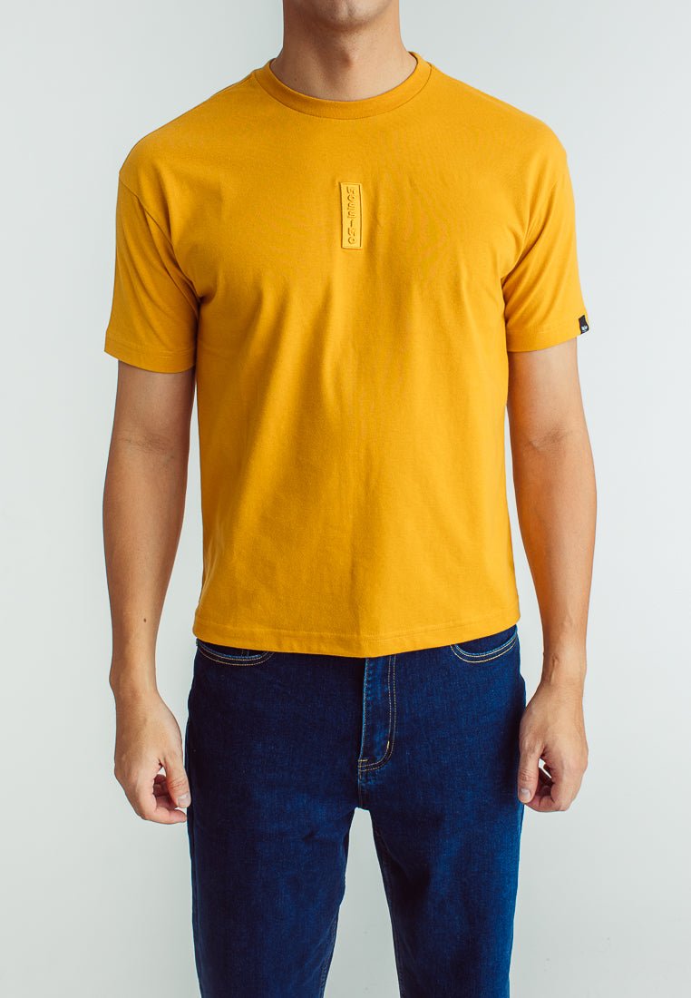 Basic Round Neck with Rubberized Embroidery Urban Fit Tee - Mossimo PH