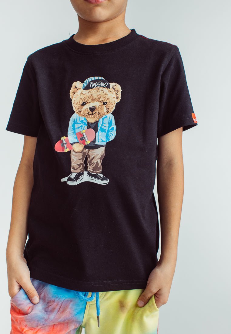 Black Mossybear Basic Tshirt - Mossimo PH