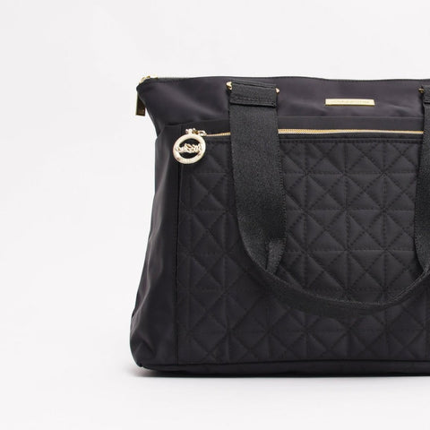 Black Quilted Tote Bag - Mossimo PH