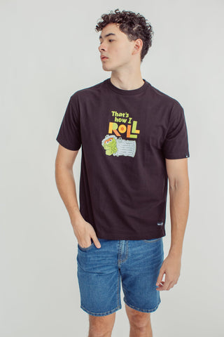 Black Sesame Street with That’s How I roll Design Urban Fit Tee - Mossimo PH