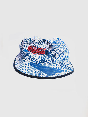 Blue Coca-Cola with Embossed Embroidery Bucket Hat - Mossimo PH