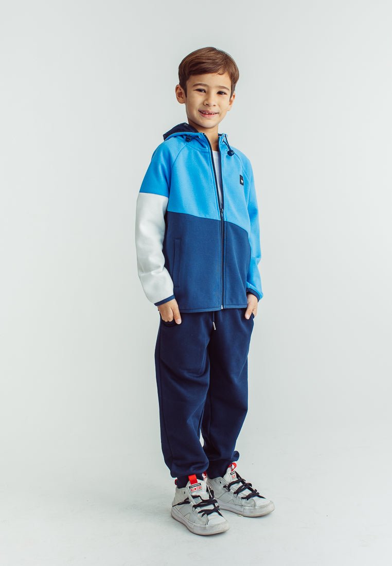 Blue Combi Boys Color Block Hooded Jacket Kids - Mossimo PH