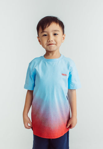 Blue Dip Dyed Colorblock Boys Tshirt - Mossimo PH