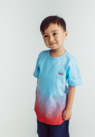Blue Dip Dyed Colorblock Boys Tshirt - Mossimo PH