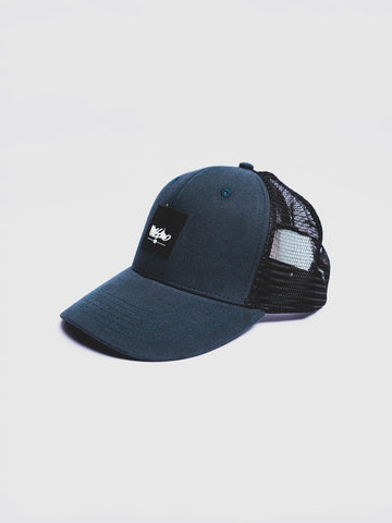 Blue Green Trucker Net Cap with Silicon Print - Mossimo PH