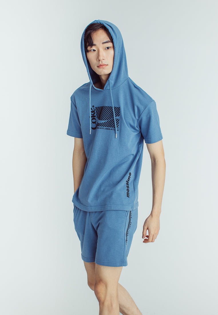 Blue Heaven Coca-Cola Urban Top and Slim Short Set - Mossimo PH