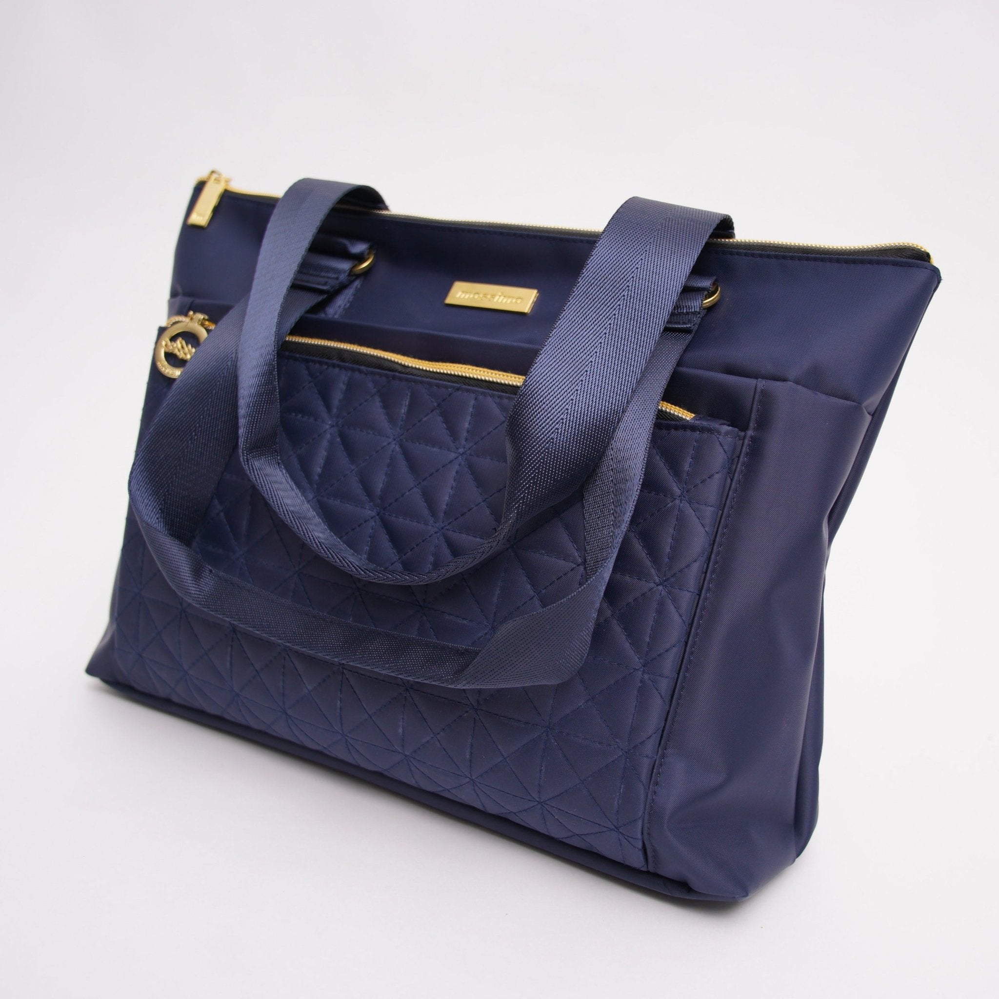 Blue Quilted Tote Bag - Mossimo PH