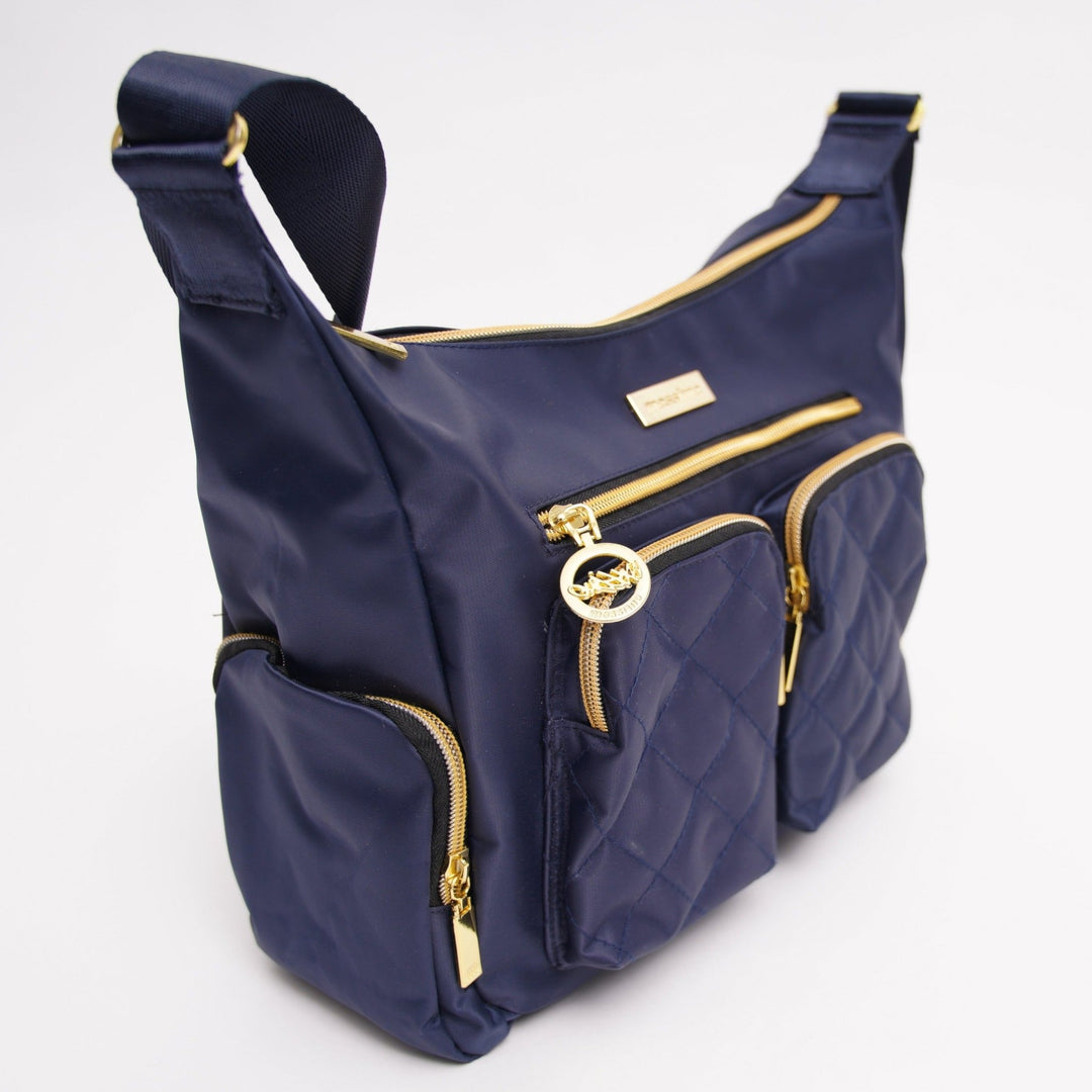 Blue Shoulder Bag w/ 2 Pockets - Mossimo PH