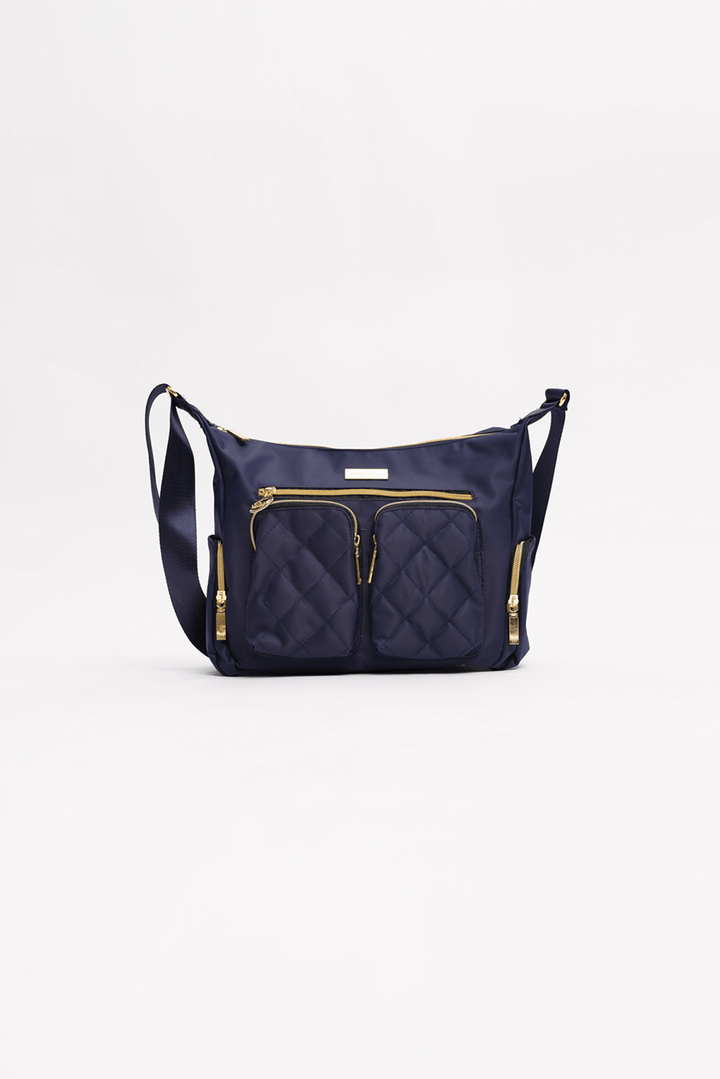 Blue Shoulder Bag w/ 2 Pockets - Mossimo PH