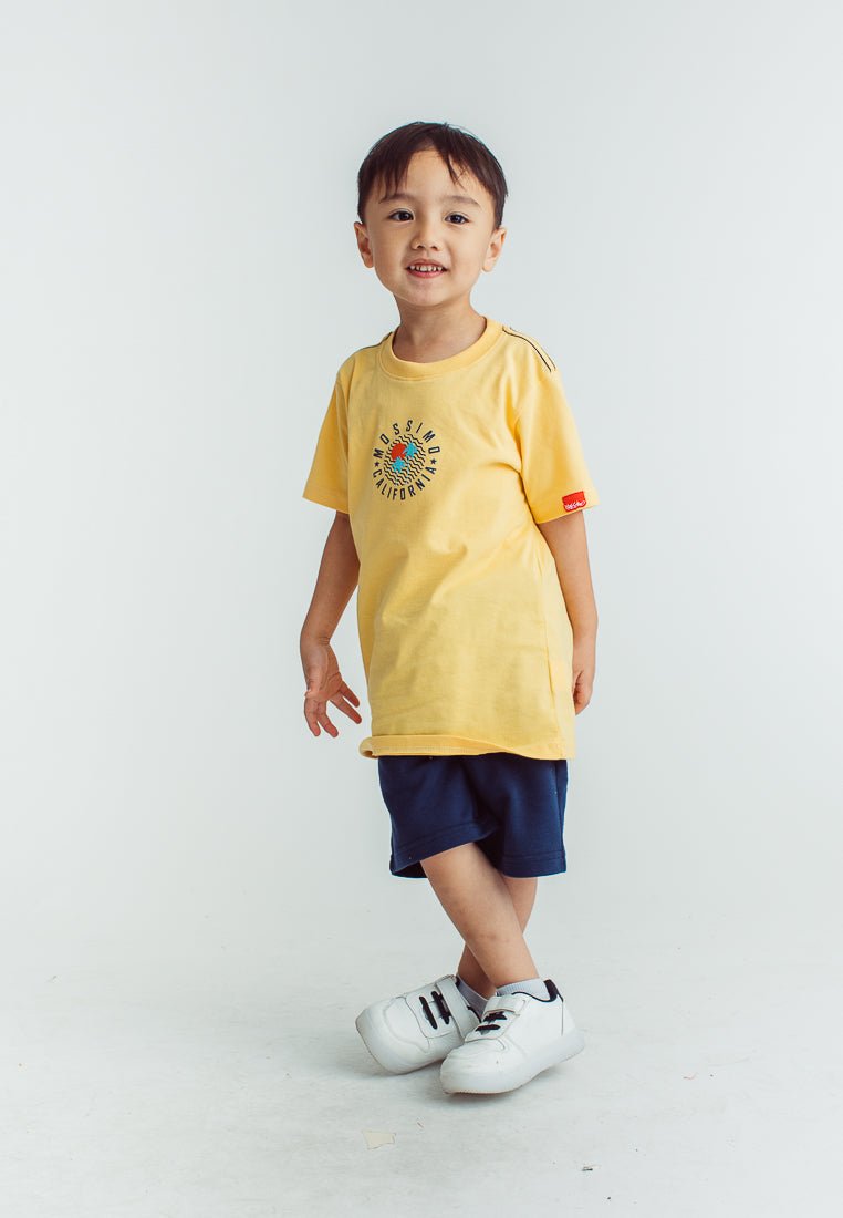 Boys Basic Graphic Tshirt with Blue Palm - Mossimo PH