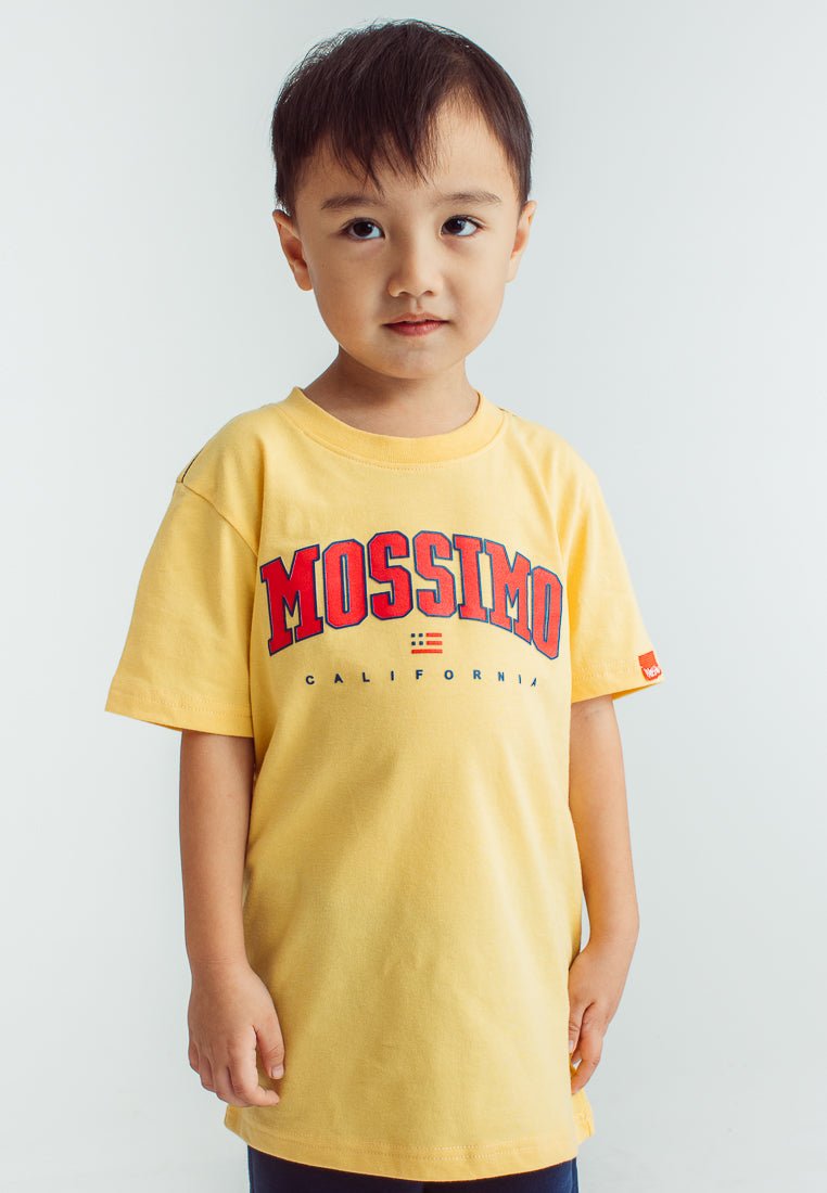 Boys Dandelion Basic Graphic Shirt with Flat and High Density Print - Mossimo PH