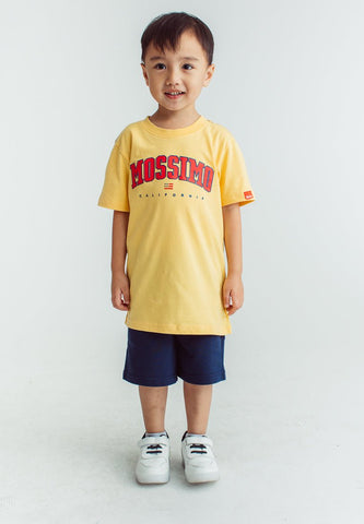 Boys Dandelion Basic Graphic Shirt with Flat and High Density Print - Mossimo PH