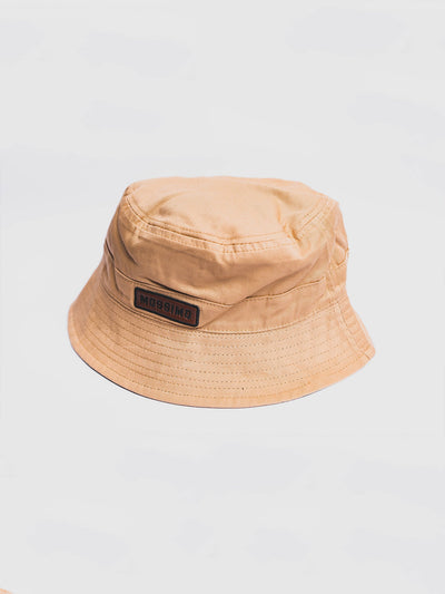 Bucket Hat With Woven Patch Embroidery and Debossed Leather Patch - Mossimo PH