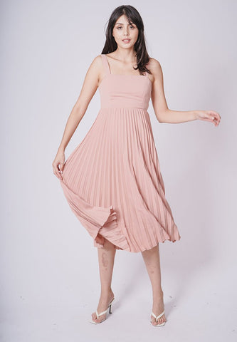 Cathlyn Pink Empire Maxi Dress with Strap - Mossimo PH