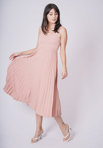Cathlyn Pink Empire Maxi Dress with Strap - Mossimo PH