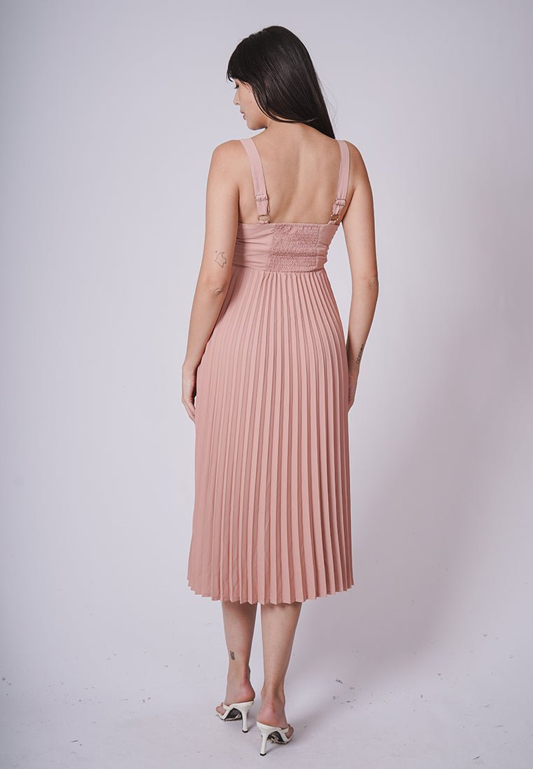 Cathlyn Pink Empire Maxi Dress with Strap - Mossimo PH