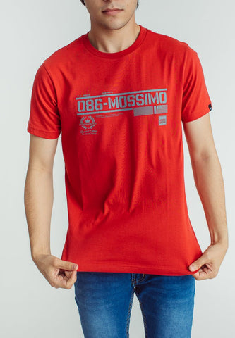Chili Pepper Basic Round Neck Muscle Fit Tee with High Density Print - Mossimo PH