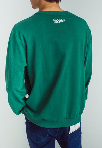 Coca-Cola Moss Green Modern Fit Pullover with Flat Pint - Mossimo PH