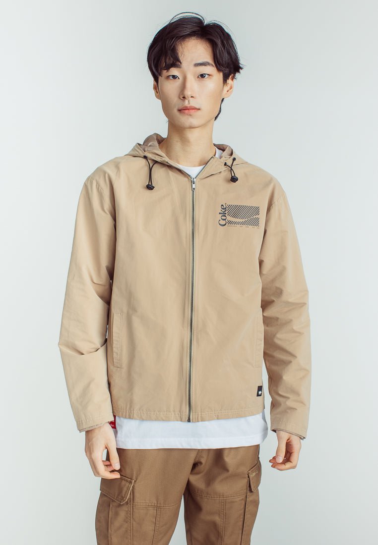 Coca-Cola Pale Khaki Urban Fit Jacket - Mossimo PH