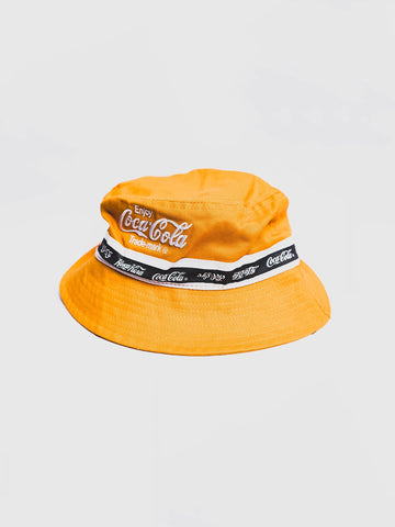 Coca-Cola Sunflower Bucket Hat With Embroidery And Printed Cotton Tape - Mossimo PH