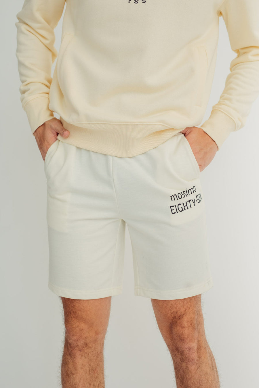Cream Fashion Short with Hi Density Print Slim Fit - Mossimo PH