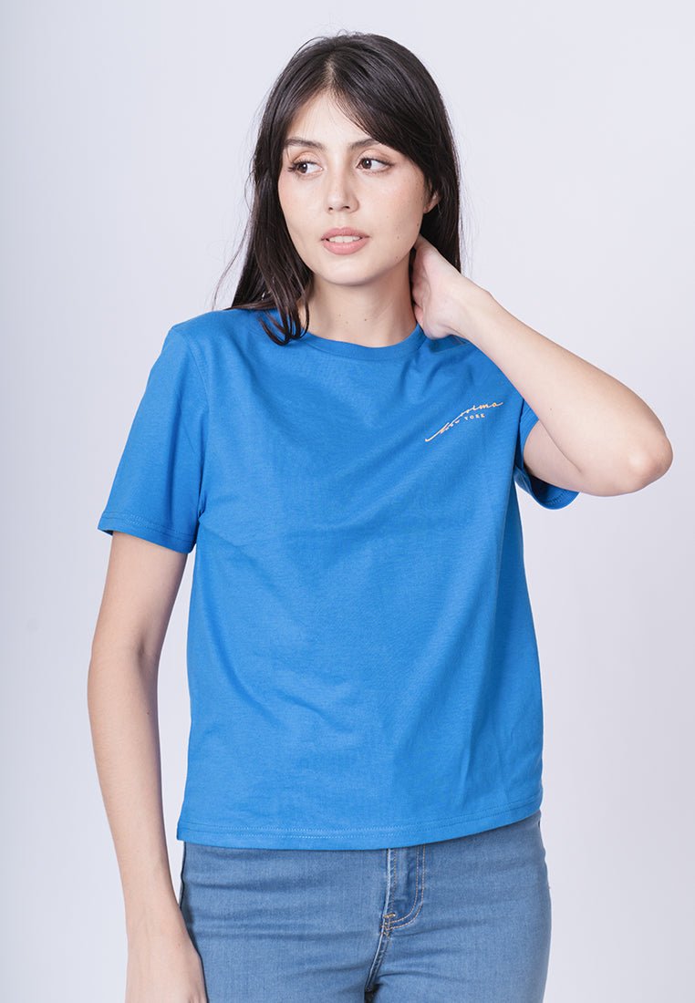 Daphne Mossimo NY with Pocket Size Design High Density Print Comfort Fit Tee - Mossimo PH