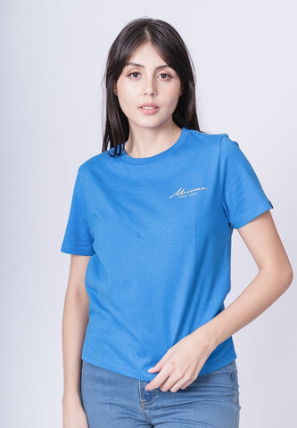 Daphne Mossimo NY with Pocket Size Design High Density Print Comfort Fit Tee - Mossimo PH