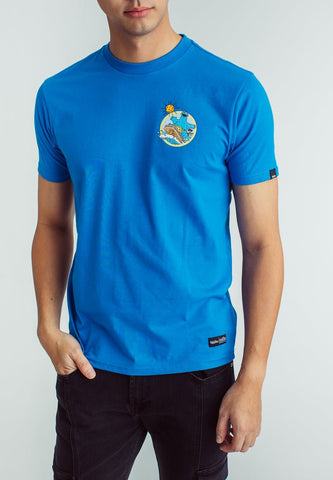 Daphne with Cookie Monster Surfing Print Design Classic Fit Tee - Mossimo PH