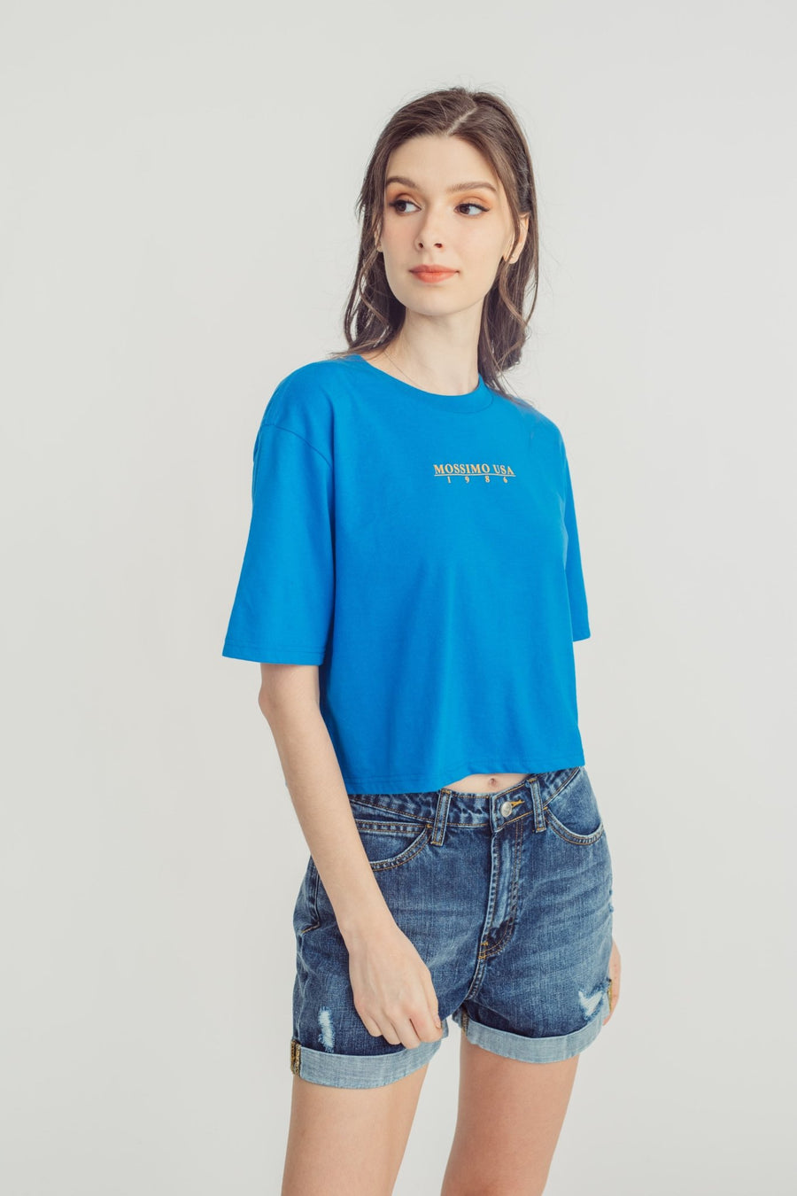 Daphne with Small Branding Modern Cropped Tee - Mossimo PH