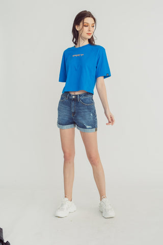 Daphne with Small Branding Modern Cropped Tee - Mossimo PH