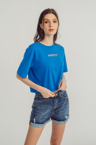 Daphne with Small Branding Modern Cropped Tee - Mossimo PH