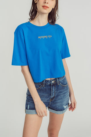 Daphne with Small Branding Modern Cropped Tee - Mossimo PH