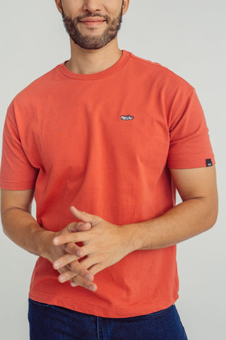 Dazzling Cedar with Small Branding Classic Fit Tee - Mossimo PH