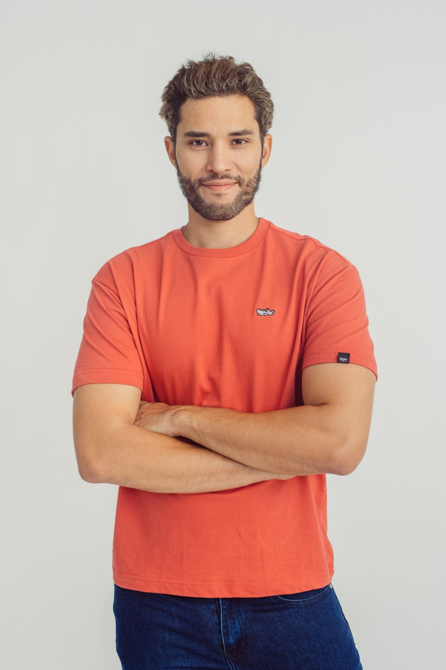 Dazzling Cedar with Small Branding Classic Fit Tee - Mossimo PH