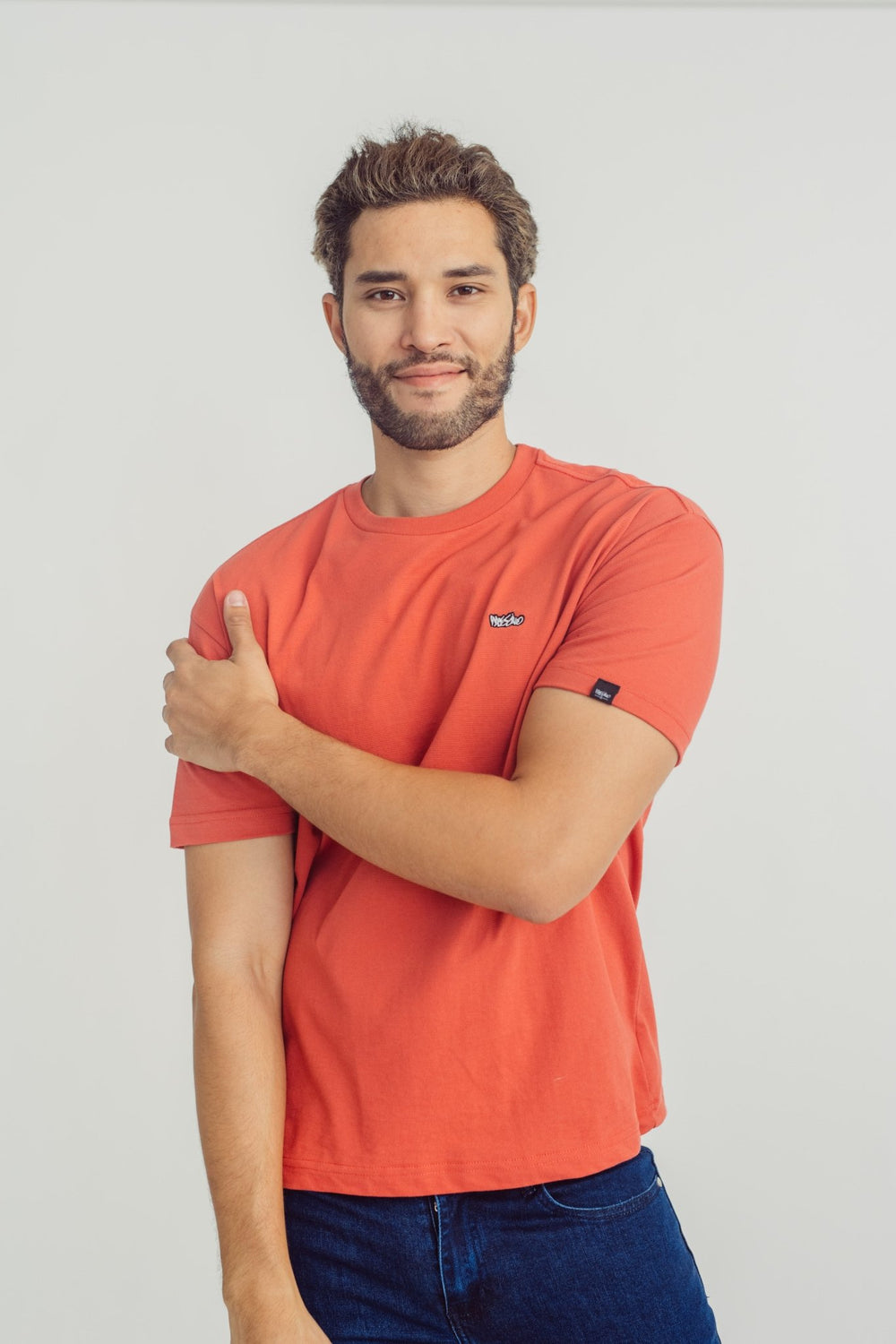 Dazzling Cedar with Small Branding Classic Fit Tee - Mossimo PH