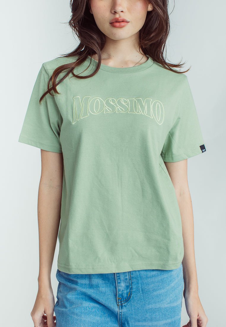 Dessert Sage Mossimo Big Branding with Embroidery Outline Comfort