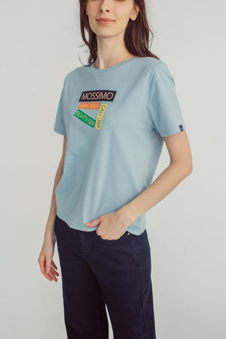 Ether Multi Colored Mossimo Supply Big Branding Comfort Fit Tee - Mossimo PH